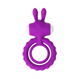 Фиолетовое эрекционное кольцо на пенис JOS GOOD BUNNY